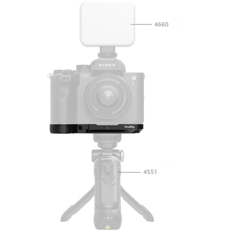 SmallRig 6705 - dolna płytka bazowa, montażowa do Sony a7R VI (Arca-Swiss) - przykład użycia